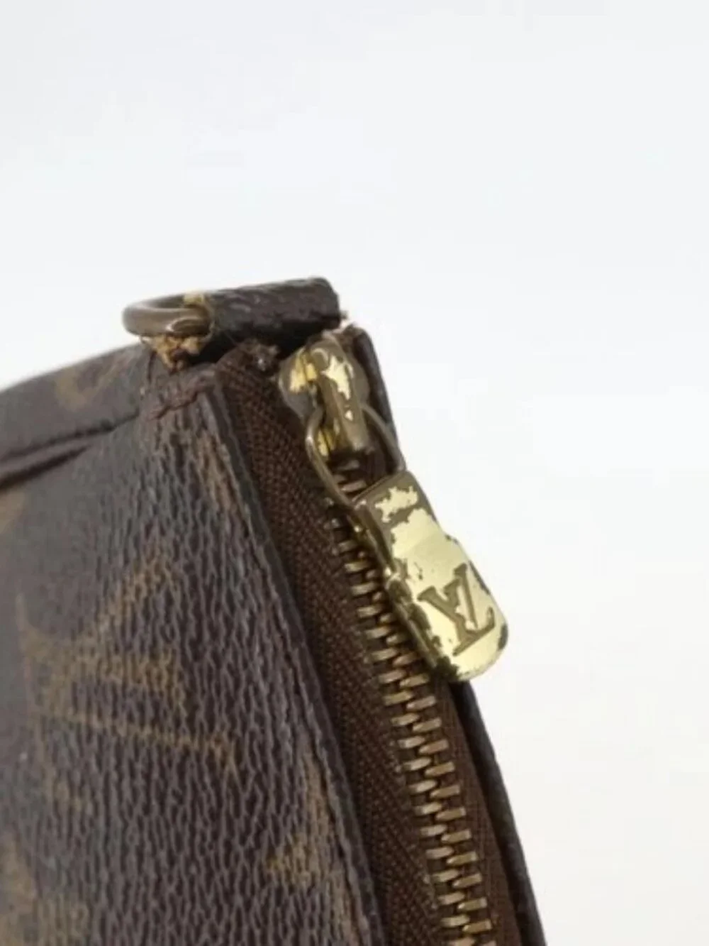 LOUIS VUITTON Monogram Pochette Accessoires Pouch M51980 LV Auth YKZ1555